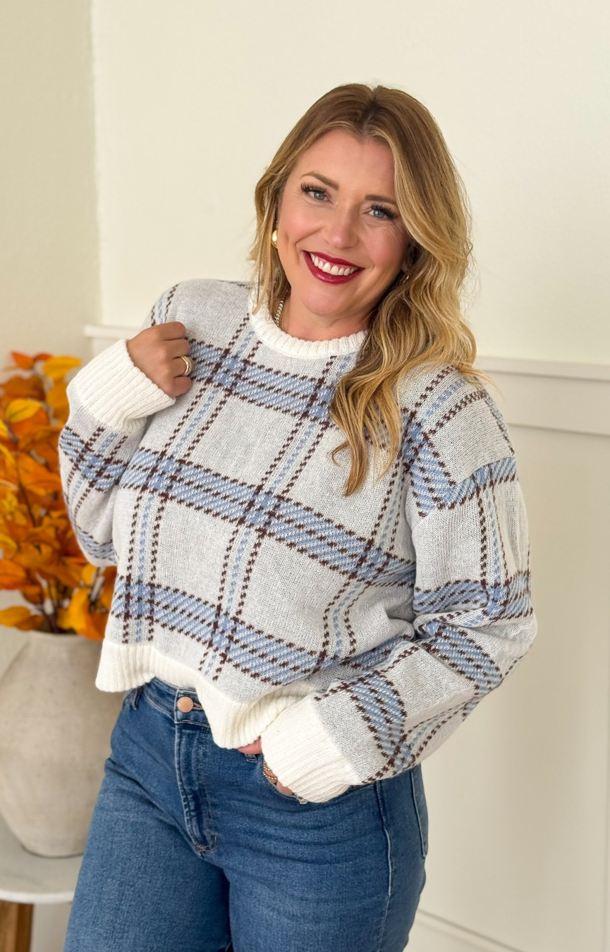 Junction Plaid Sweater