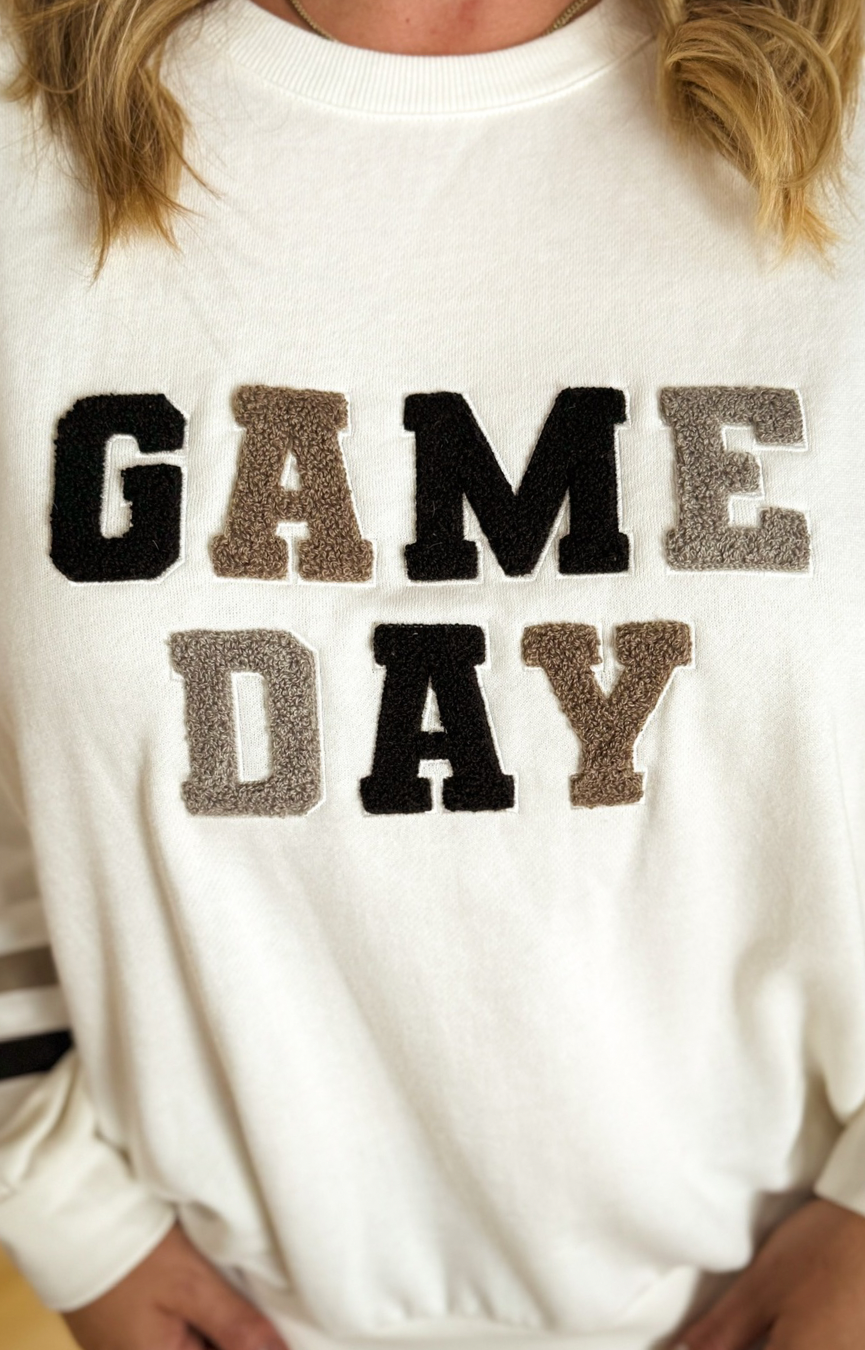 Oversized Game Day Sweatshirt