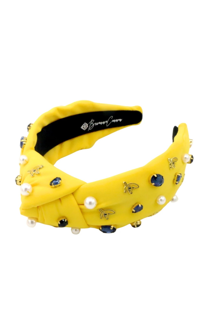 Yellow Savannah Bananas Logo Headband