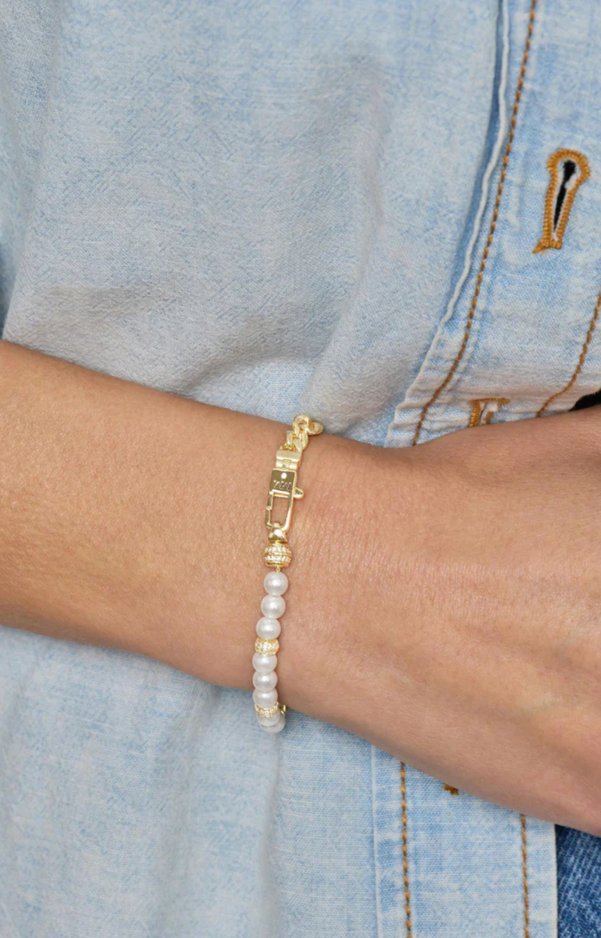 Julian Loves Pearls 5mm Bracelet