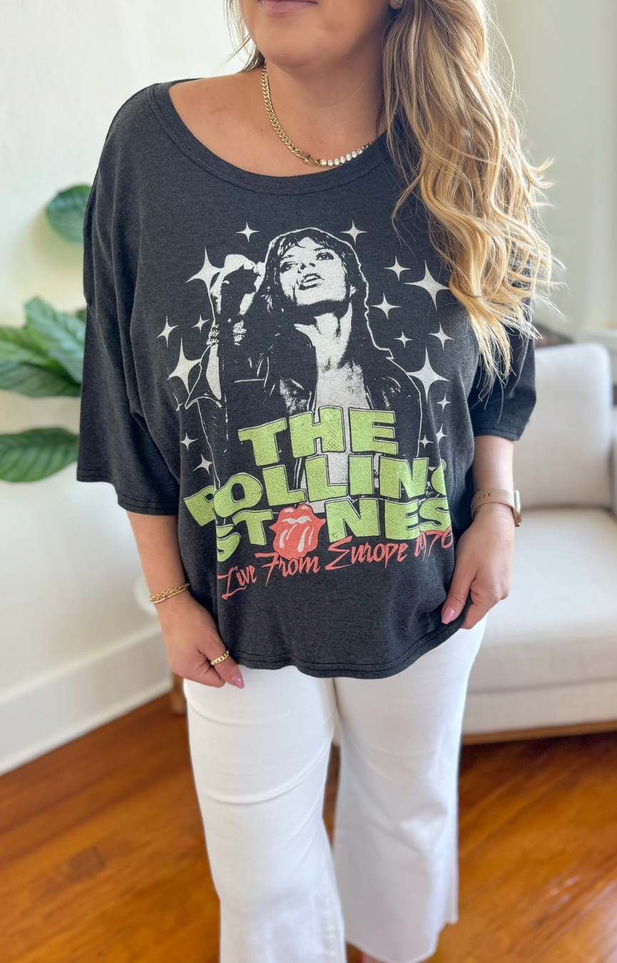 Rolling Stones 1976 Tee- O/S