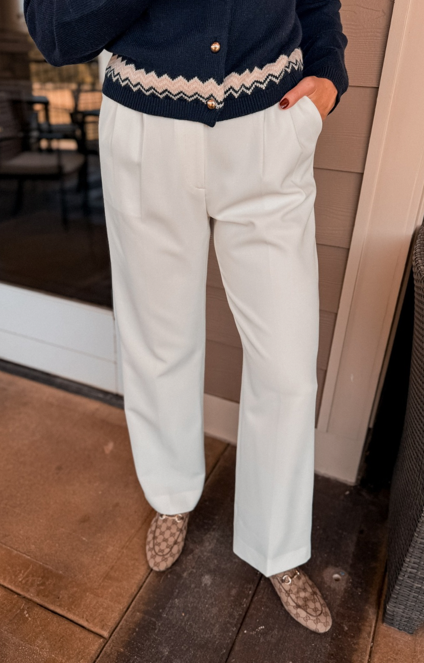 The Favorite Pant, 32”- Pearl