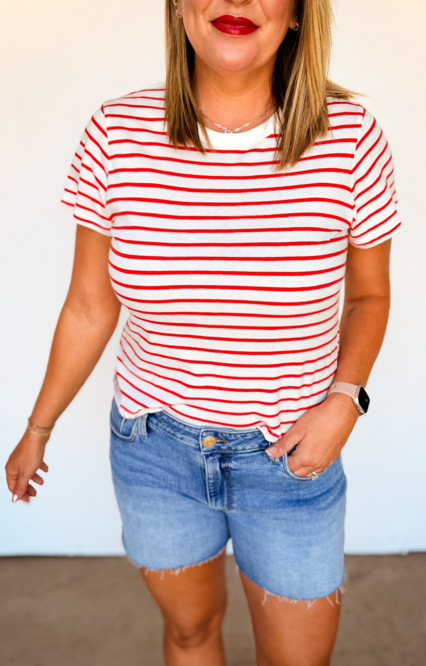 Junie Striped Tee