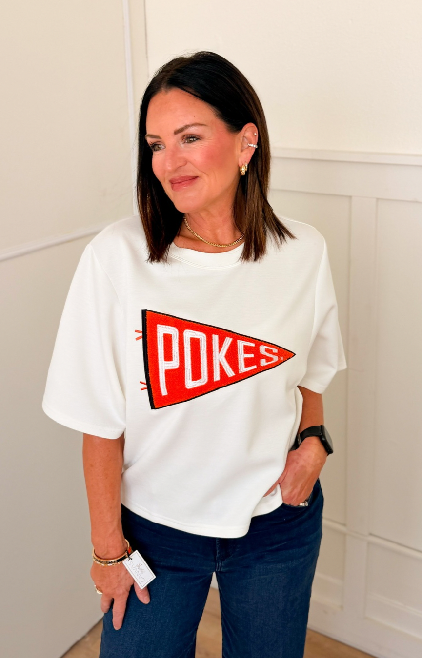 Oklahoma State Pennant Tee