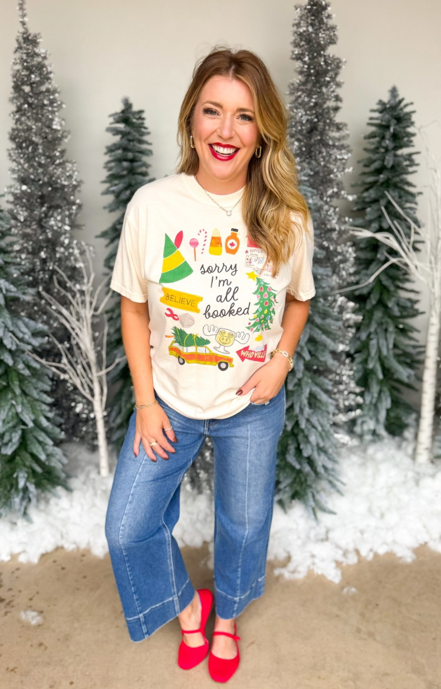 Sorry I’m All Booked Tee