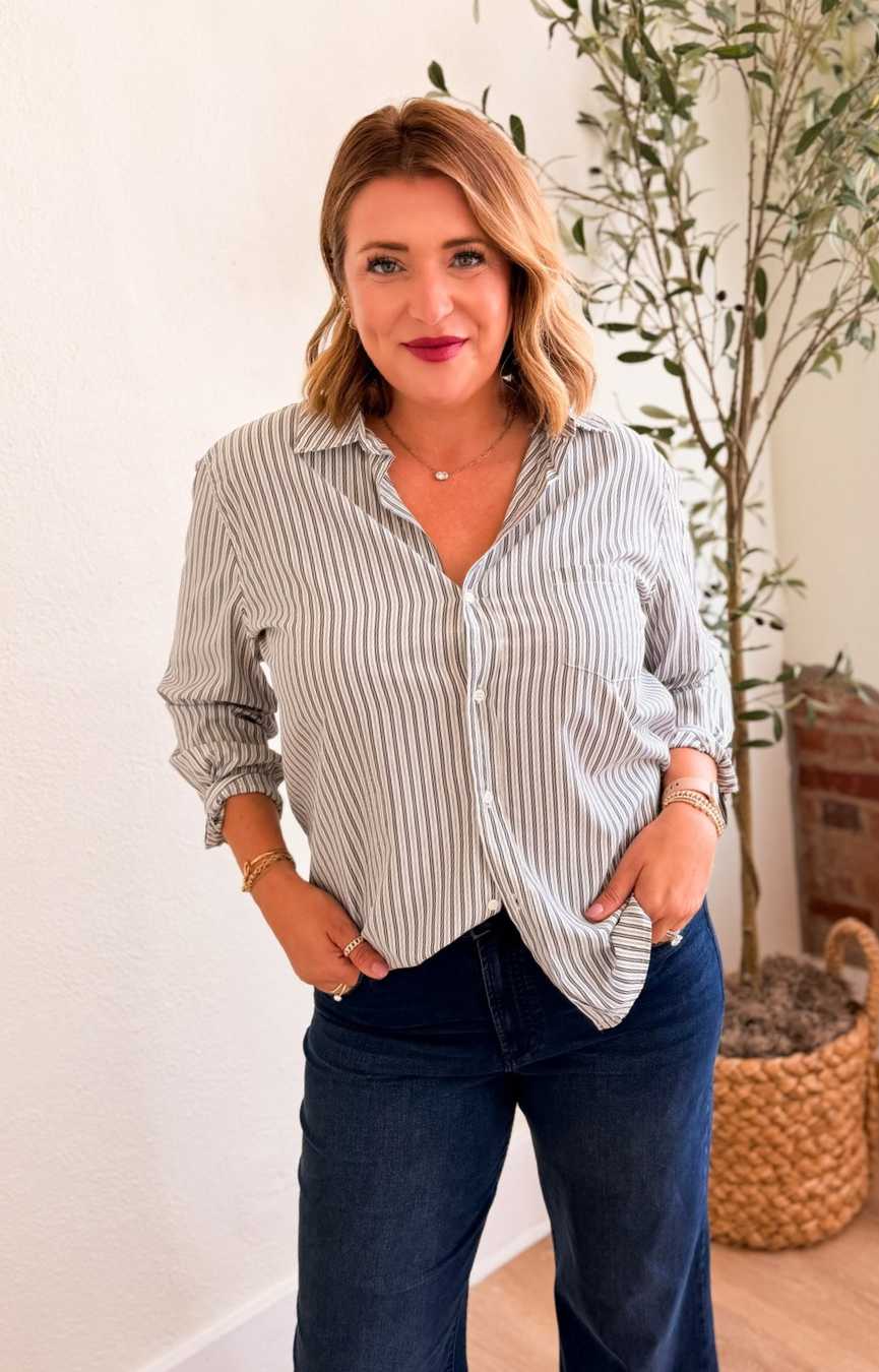 Galina Striped Shirt