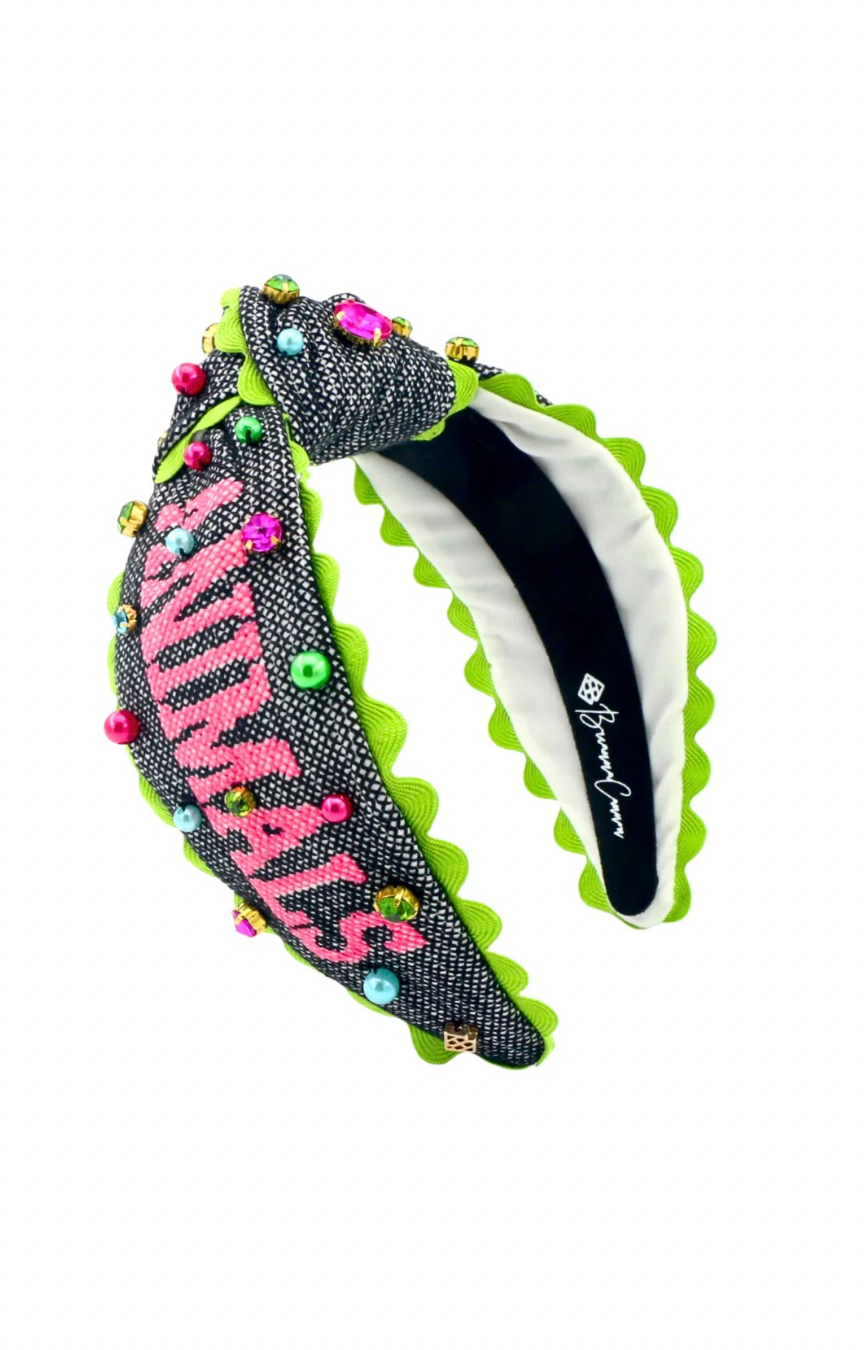 Party Animals Cross Stitch Headband