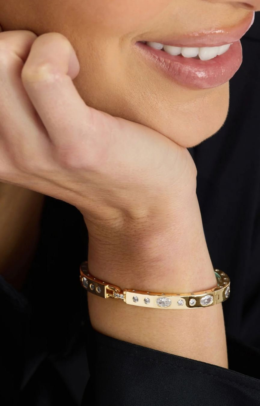 Ashley 6mm Sunset Lock Cuff