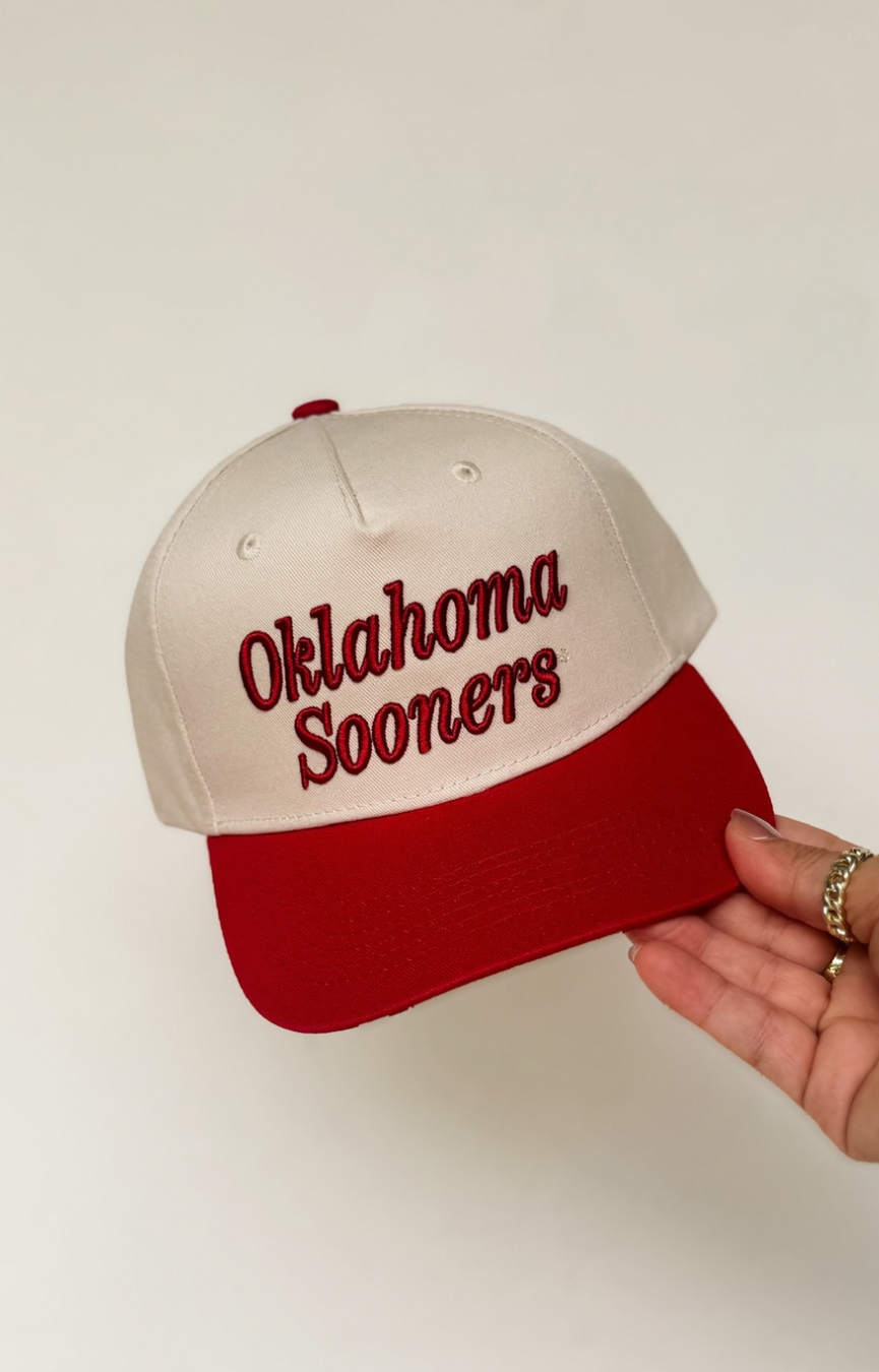 Oklahoma 3D Script Hat