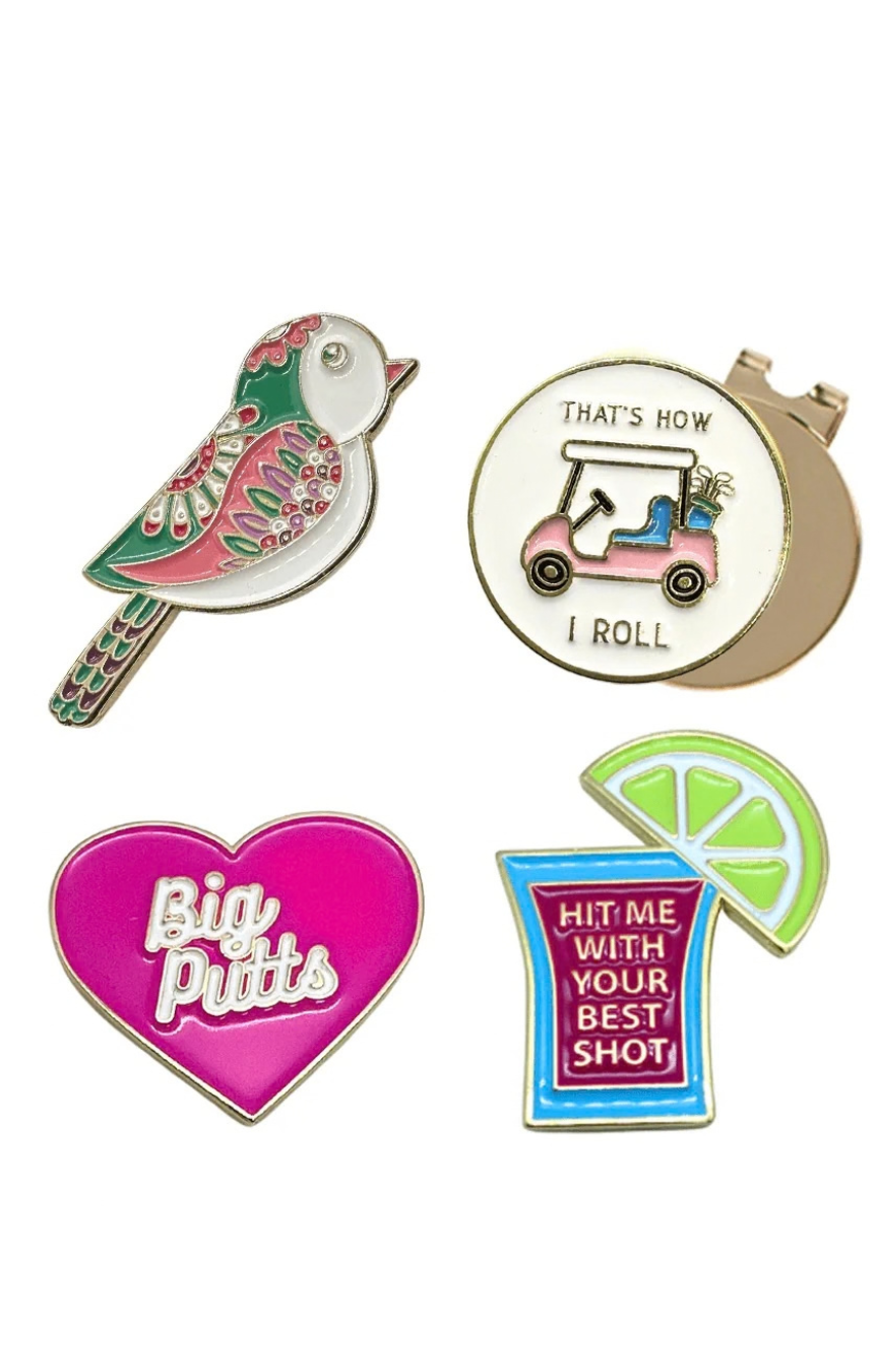 Sweet Spot Golf Ball Marker Collection
