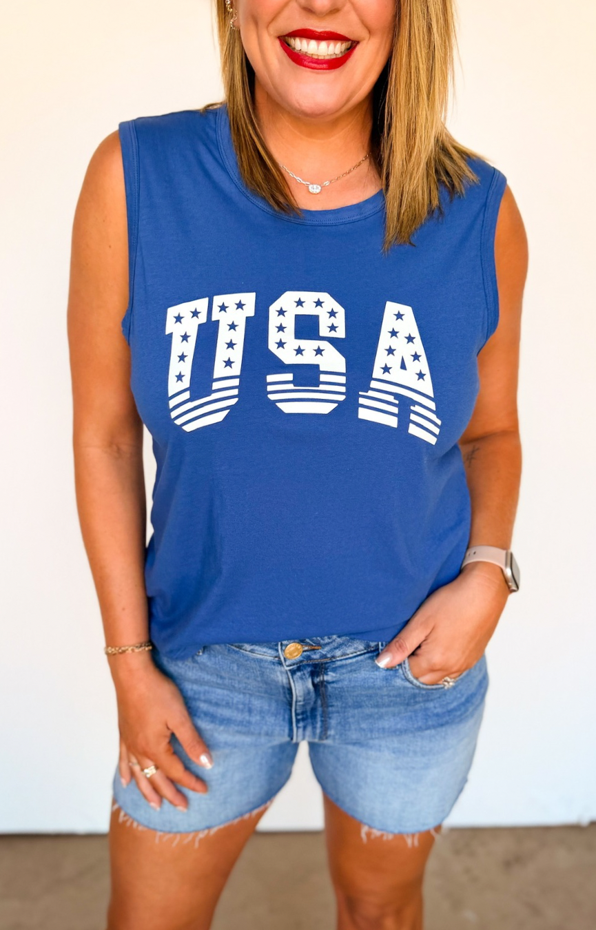Stars & Stripes Muscle Tank