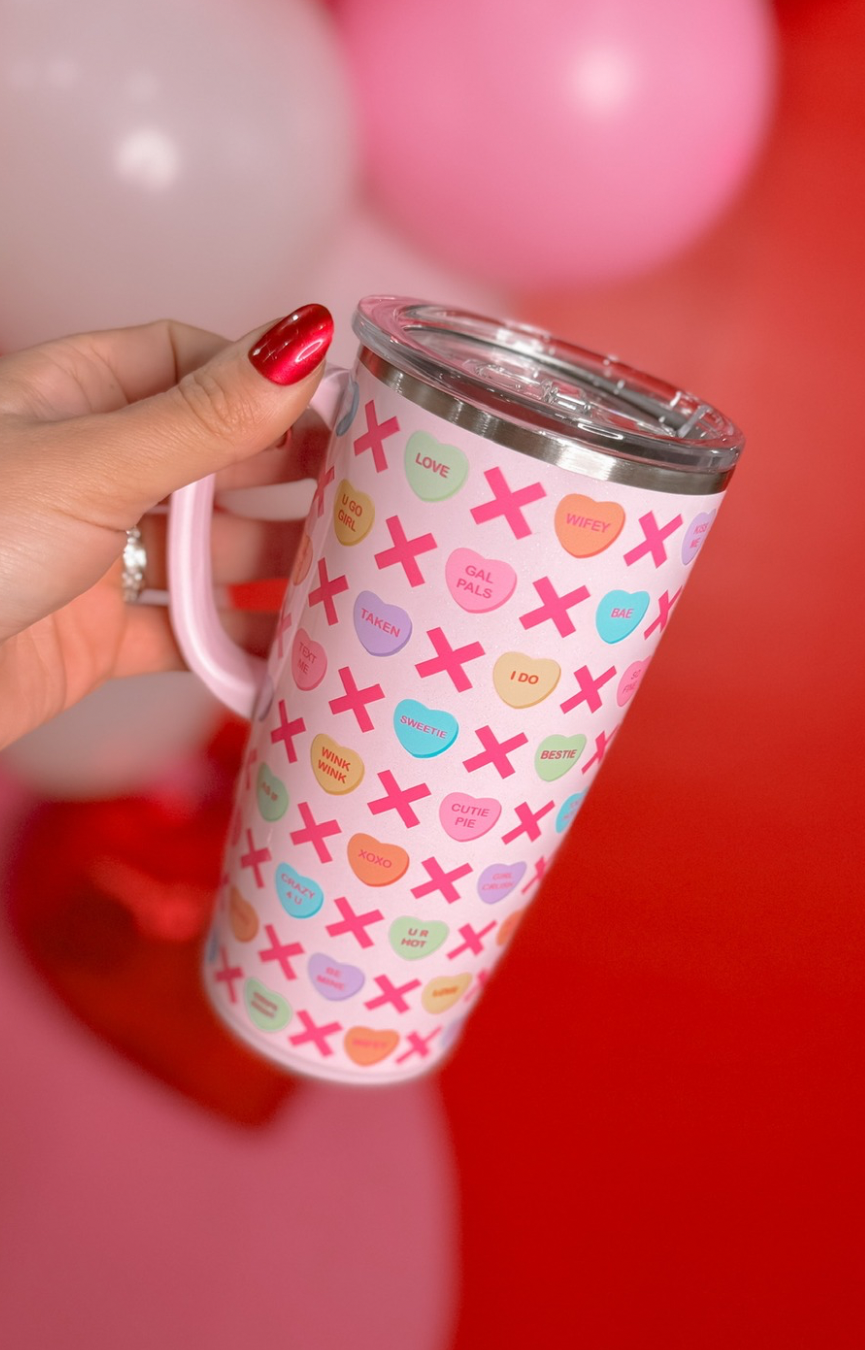 Be Mine 22oz Travel Mug