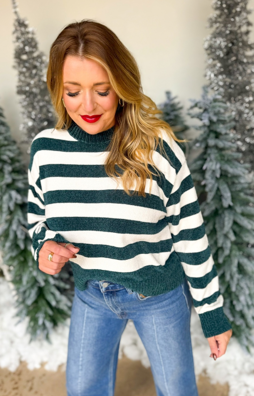 Abbie Striped Sweater
