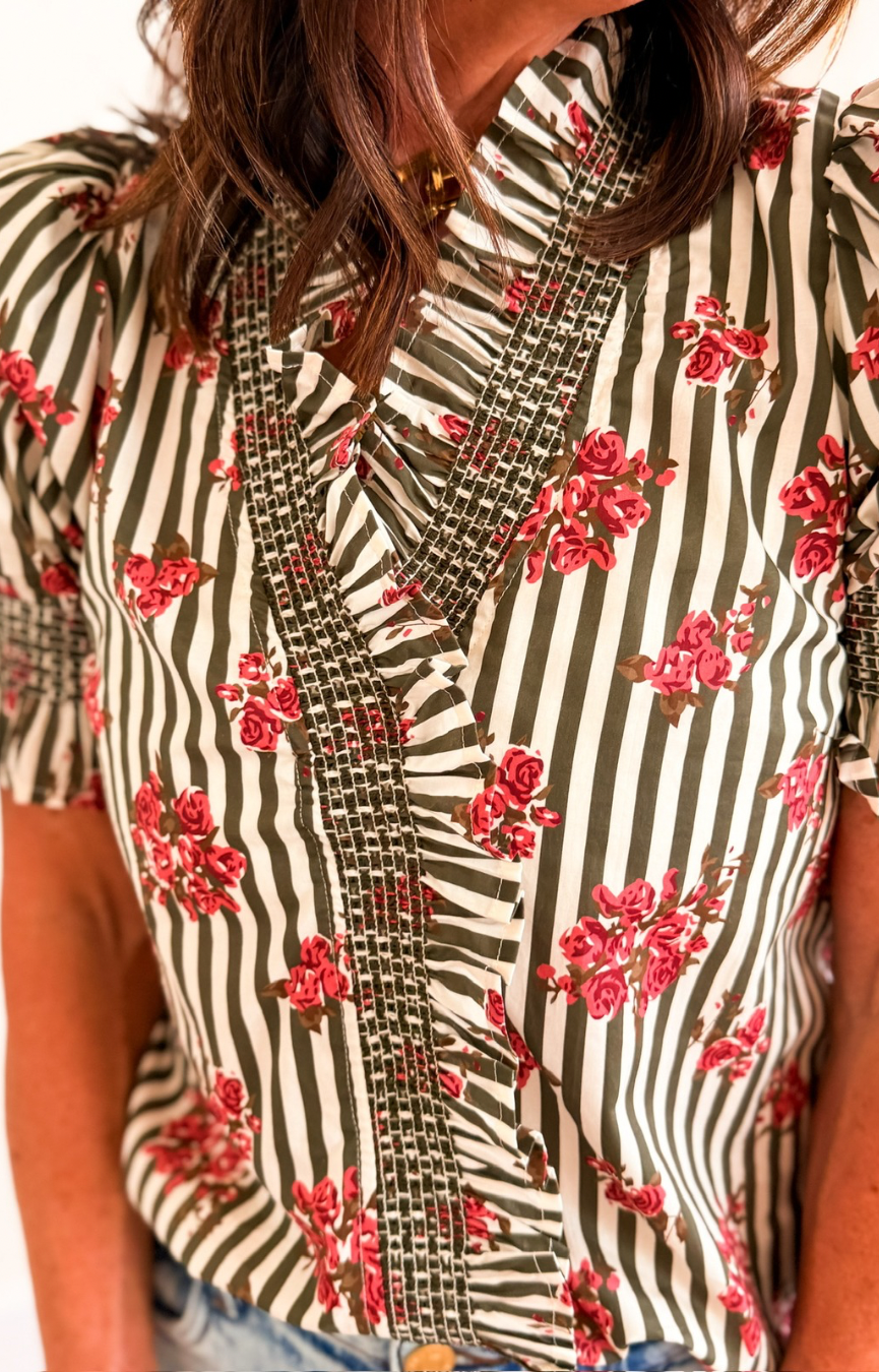 Vintage Bloom Top