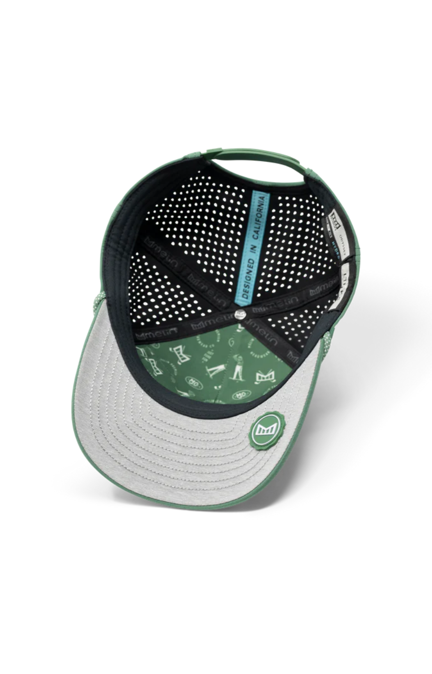 Odyssey Links Green Argyle Hydro Hat