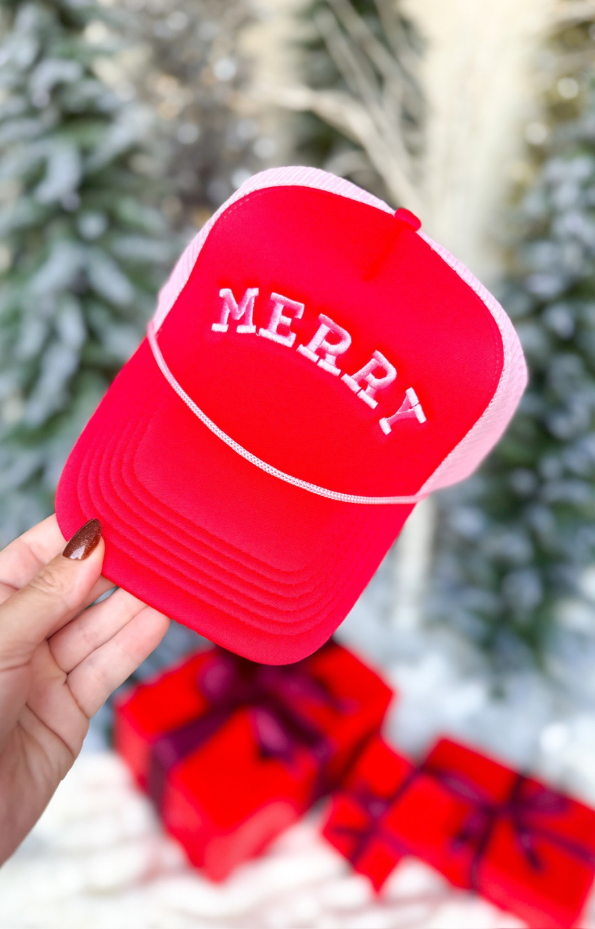 Merry Trucker Hat