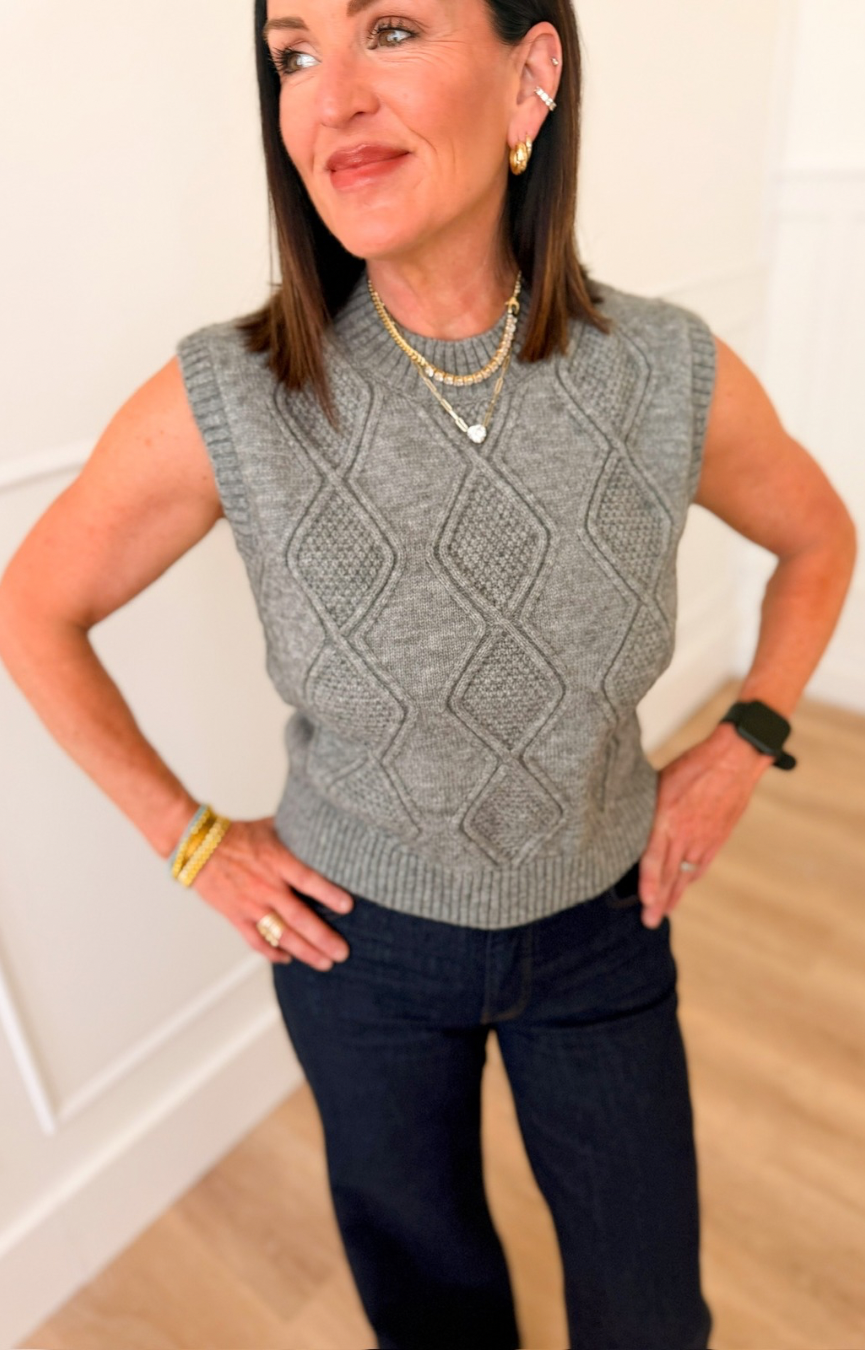 Campus Girl Sweater Vest