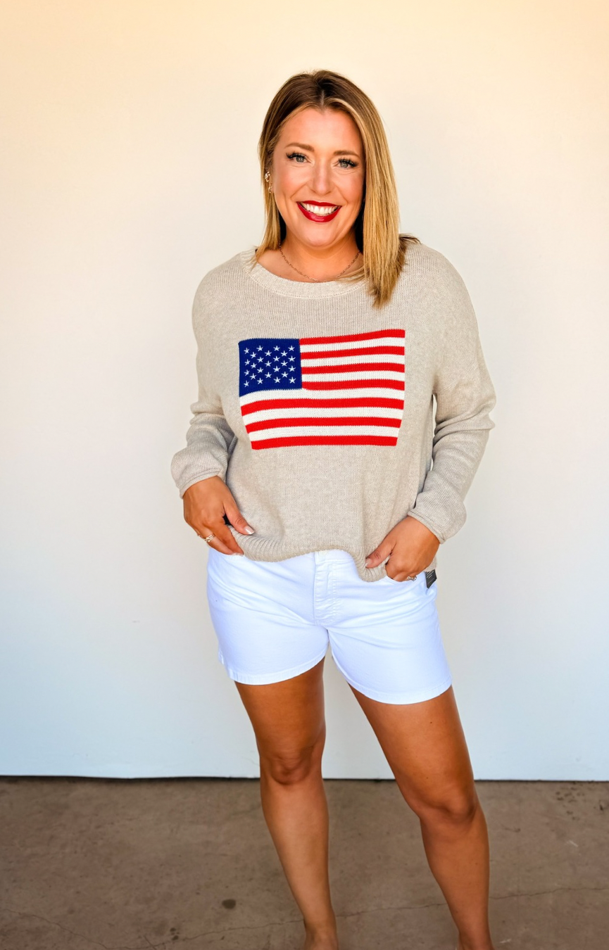Jane HR Short- Optic White