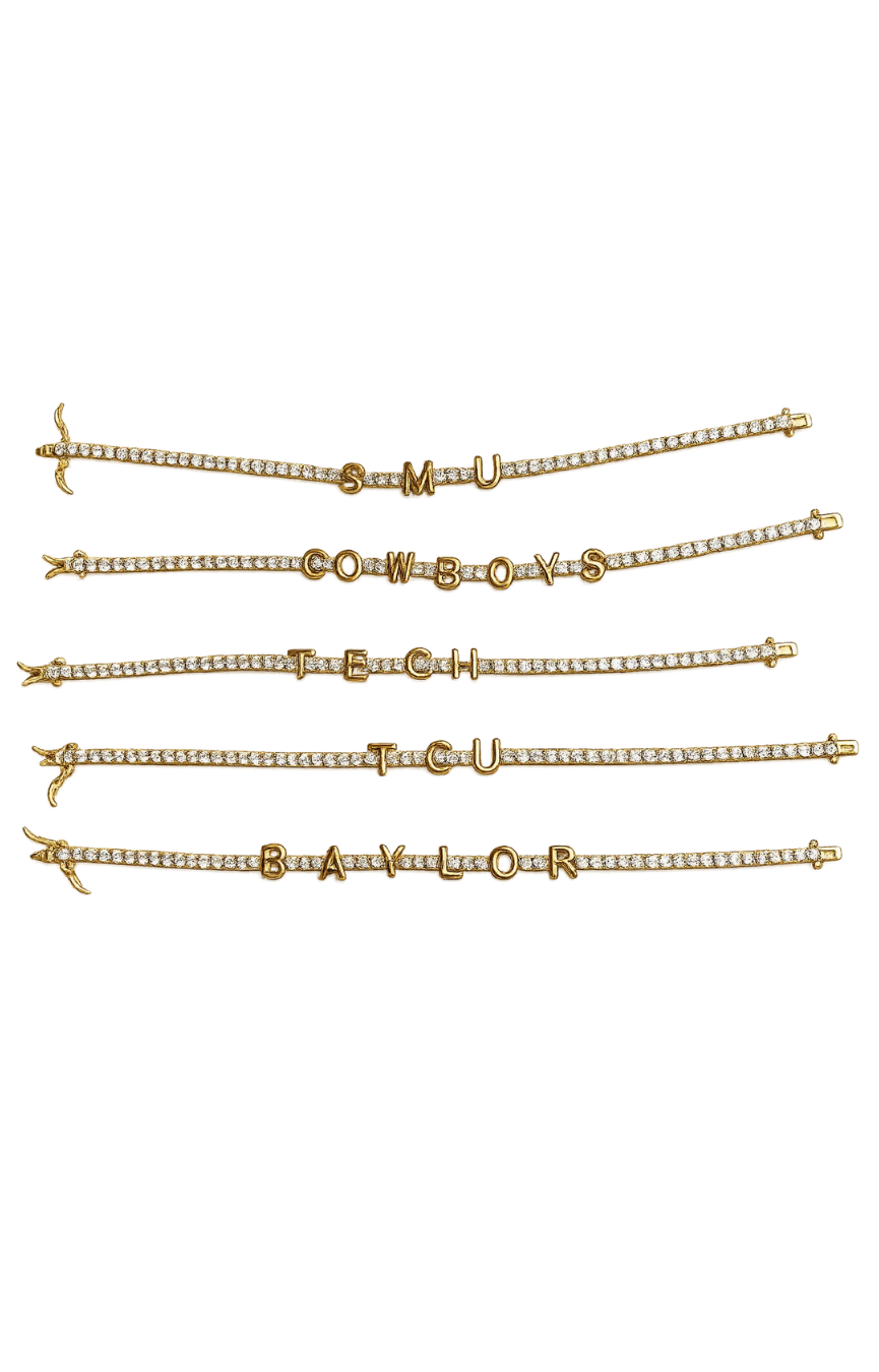 Cowboys Tennis Bracelet