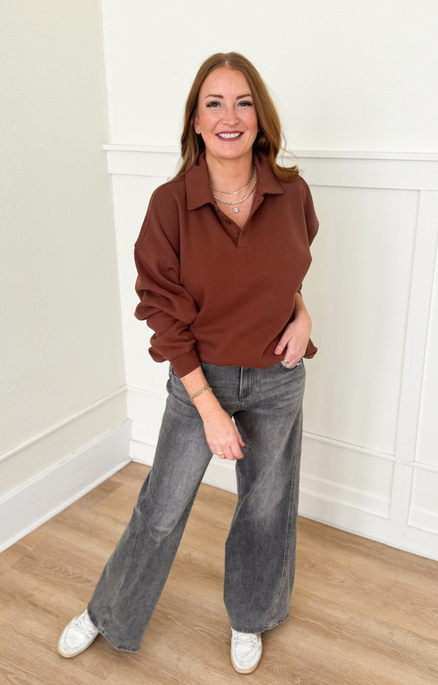 Micah Wide Leg Jeans- Middlebrook