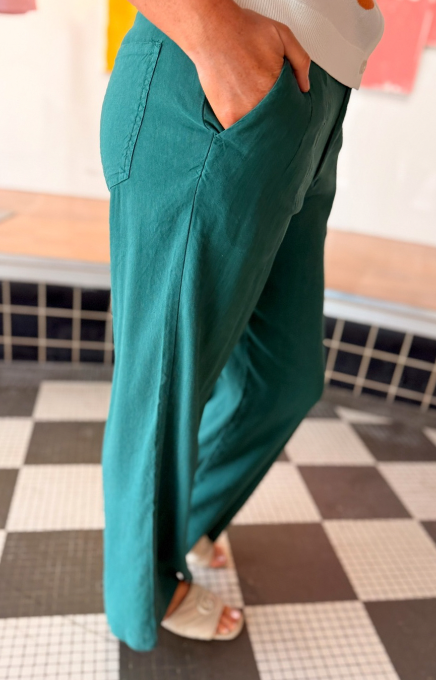 Meg HR Wide Leg Pants