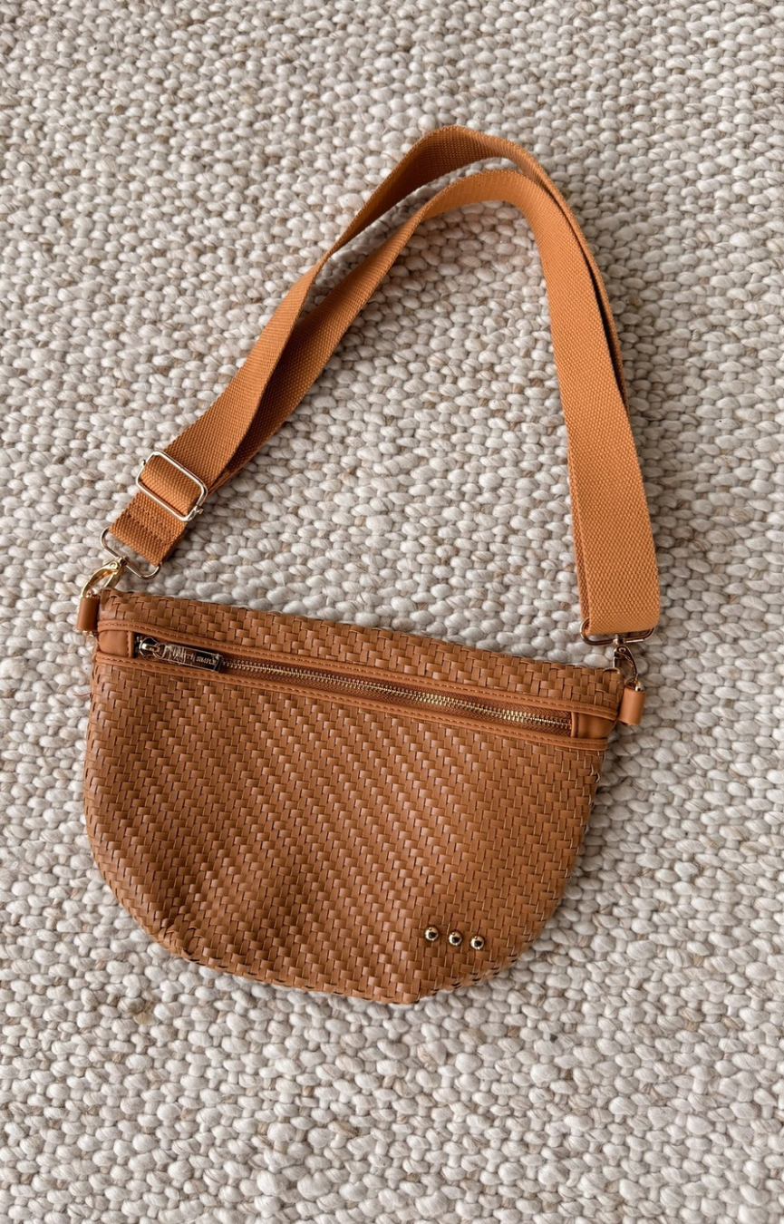 Diagonal Westlyn Woven Belt Bag