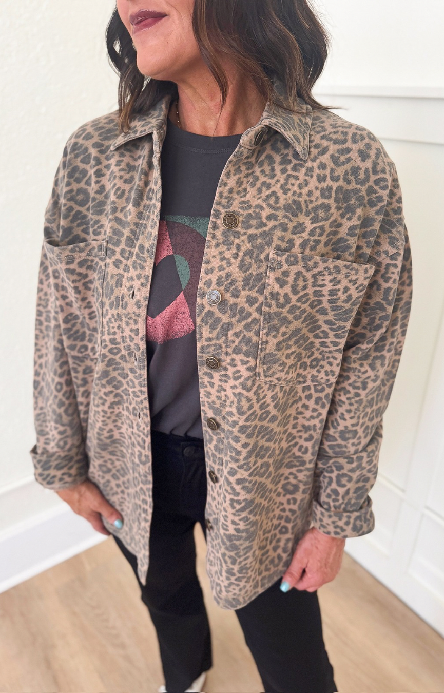 All Day Leopard Jacket