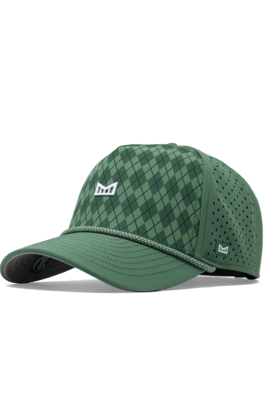 Odyssey Links Green Argyle Hydro Hat