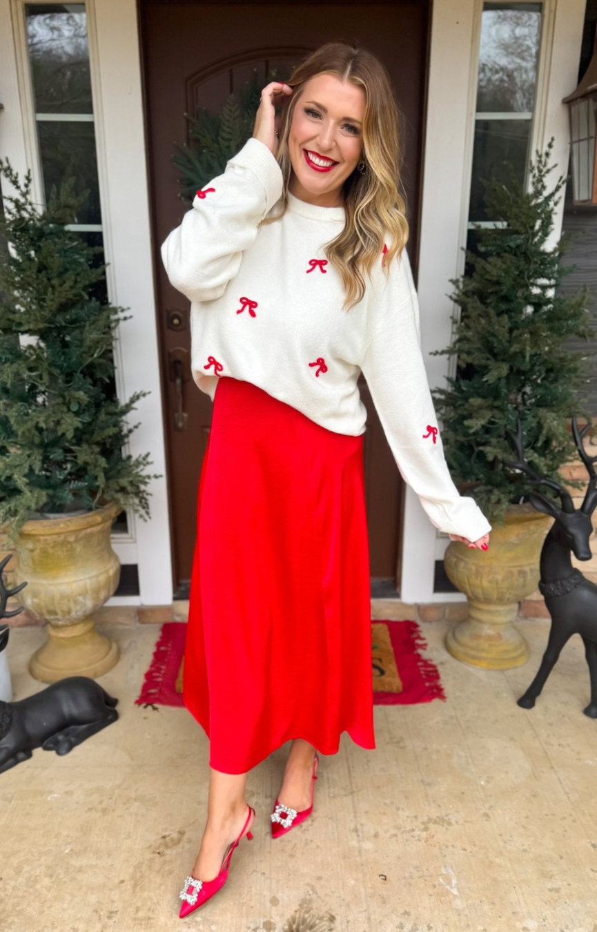 Tie The Ribbon Sweater