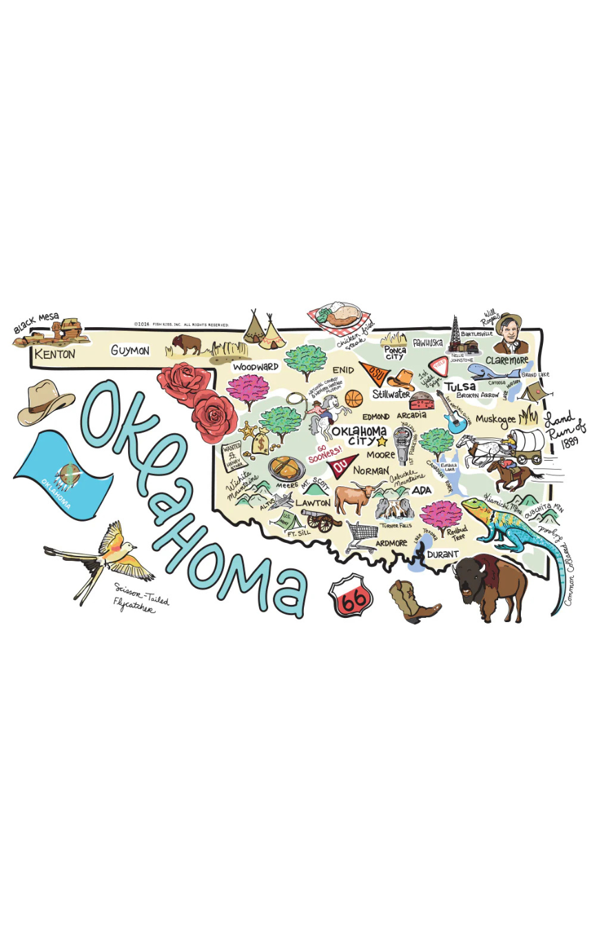 Oklahoma 22oz Travel Mug