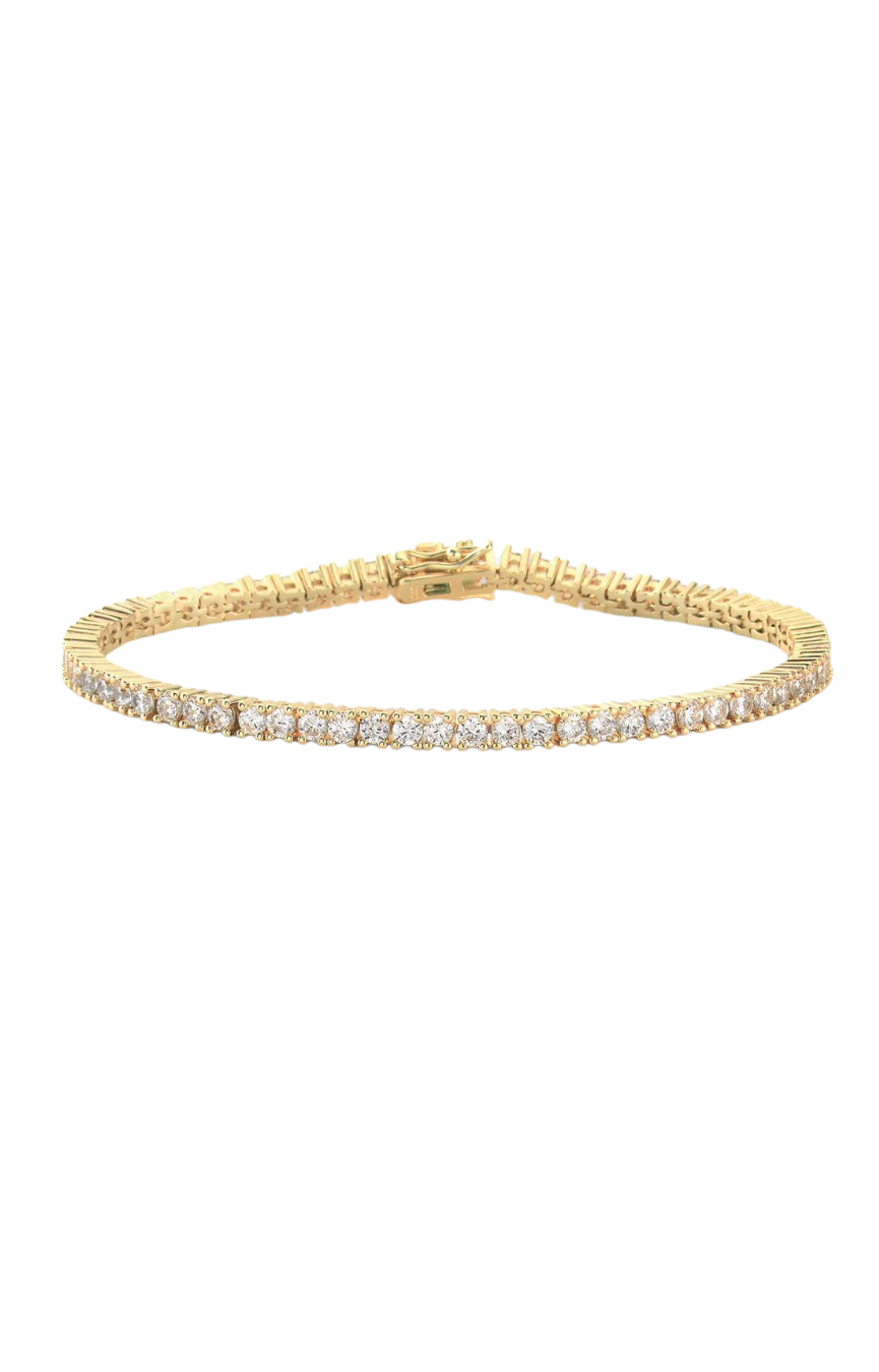 Heiress Gold Tennis Bracelet