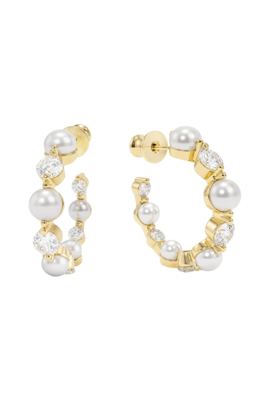 She’s An Icon 1” Pearl Hoops