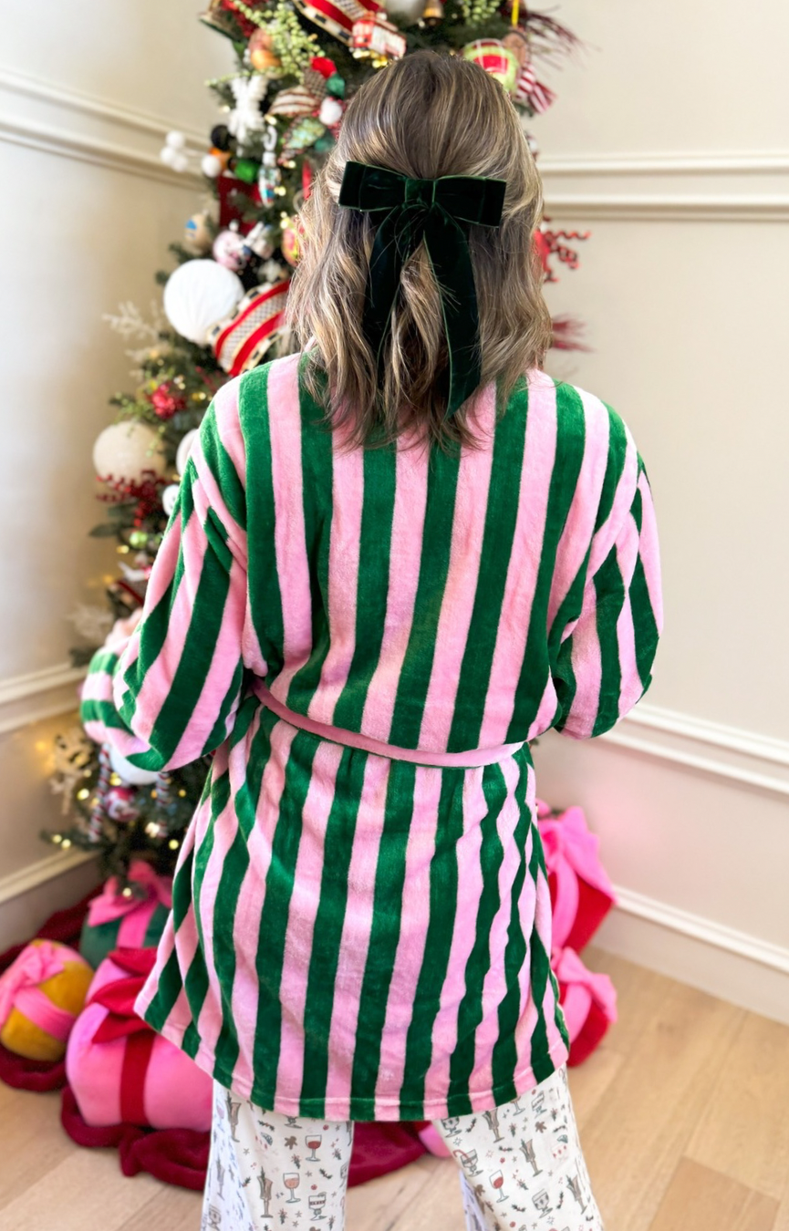 Felicity Striped Robe