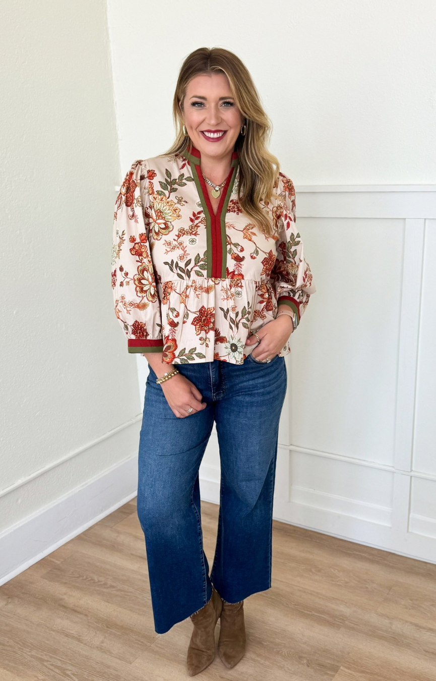 Meg HR Wide Leg Jeans- Inexhaustible Wash