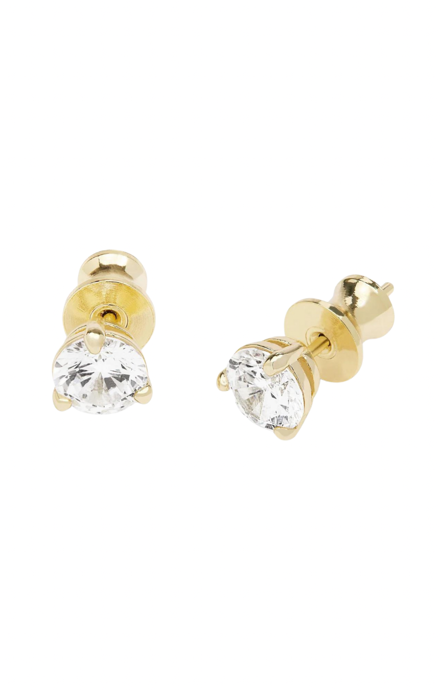 Not Your Basic 6mm Gold Studs