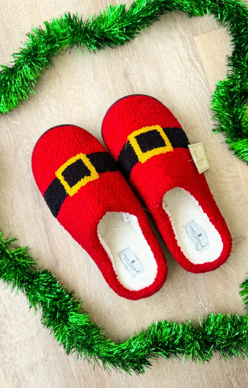 Santa Slippers