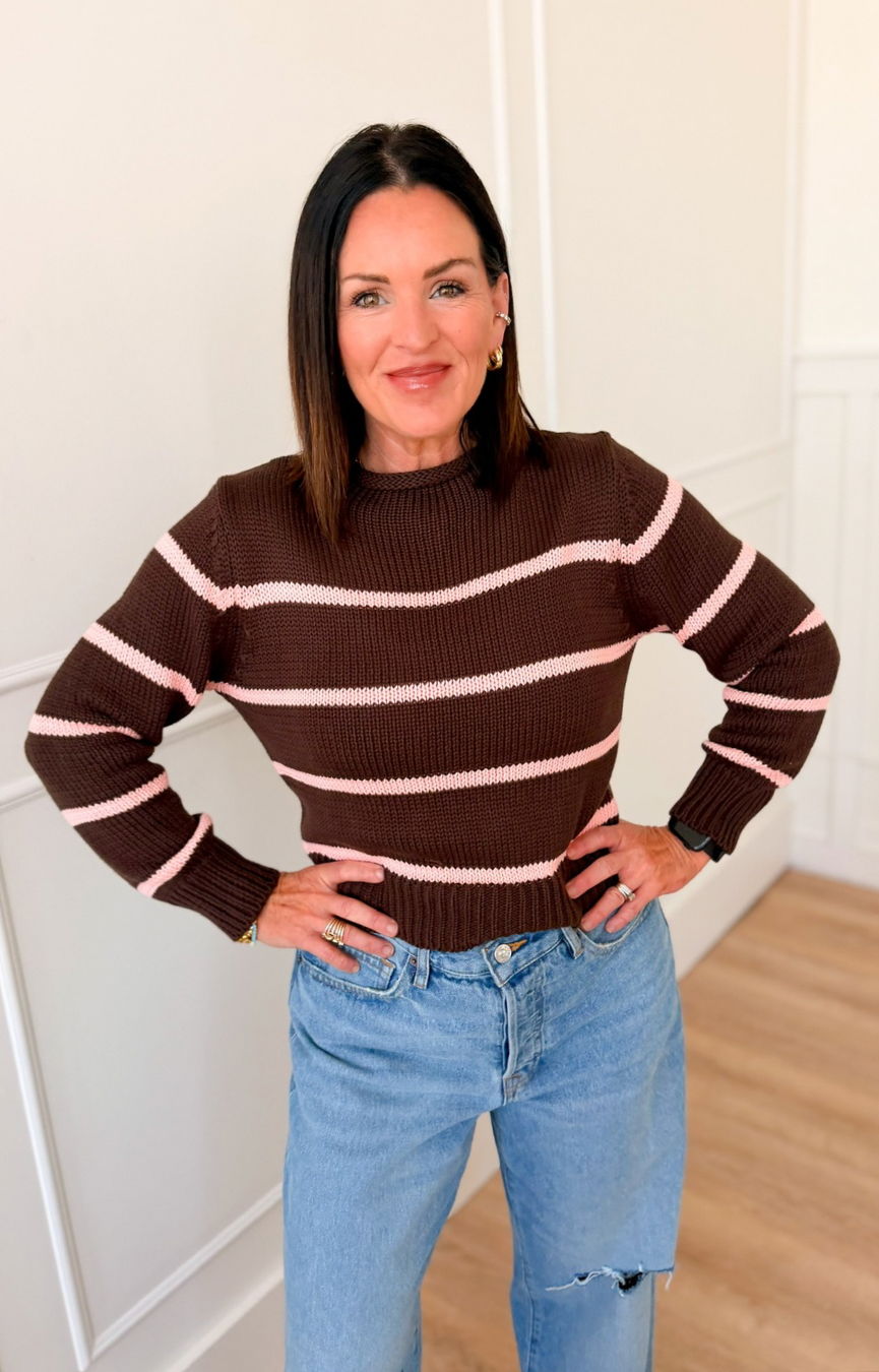 Brew & Blush Sweater