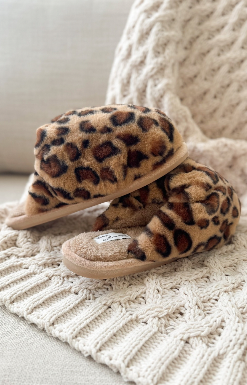 Paris Slippers- Cheetah