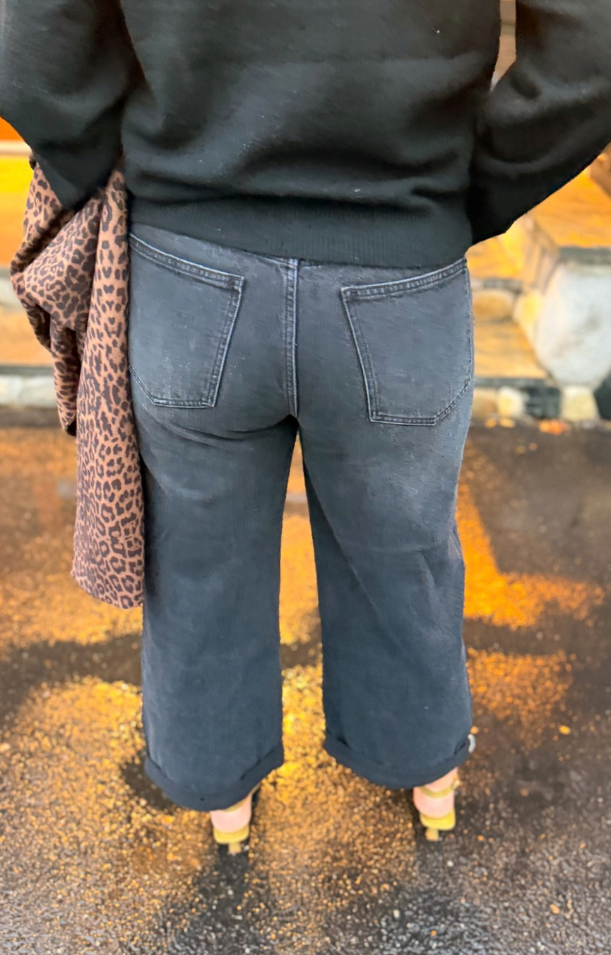 Show Off HR Bowed Jeans- Nocturne