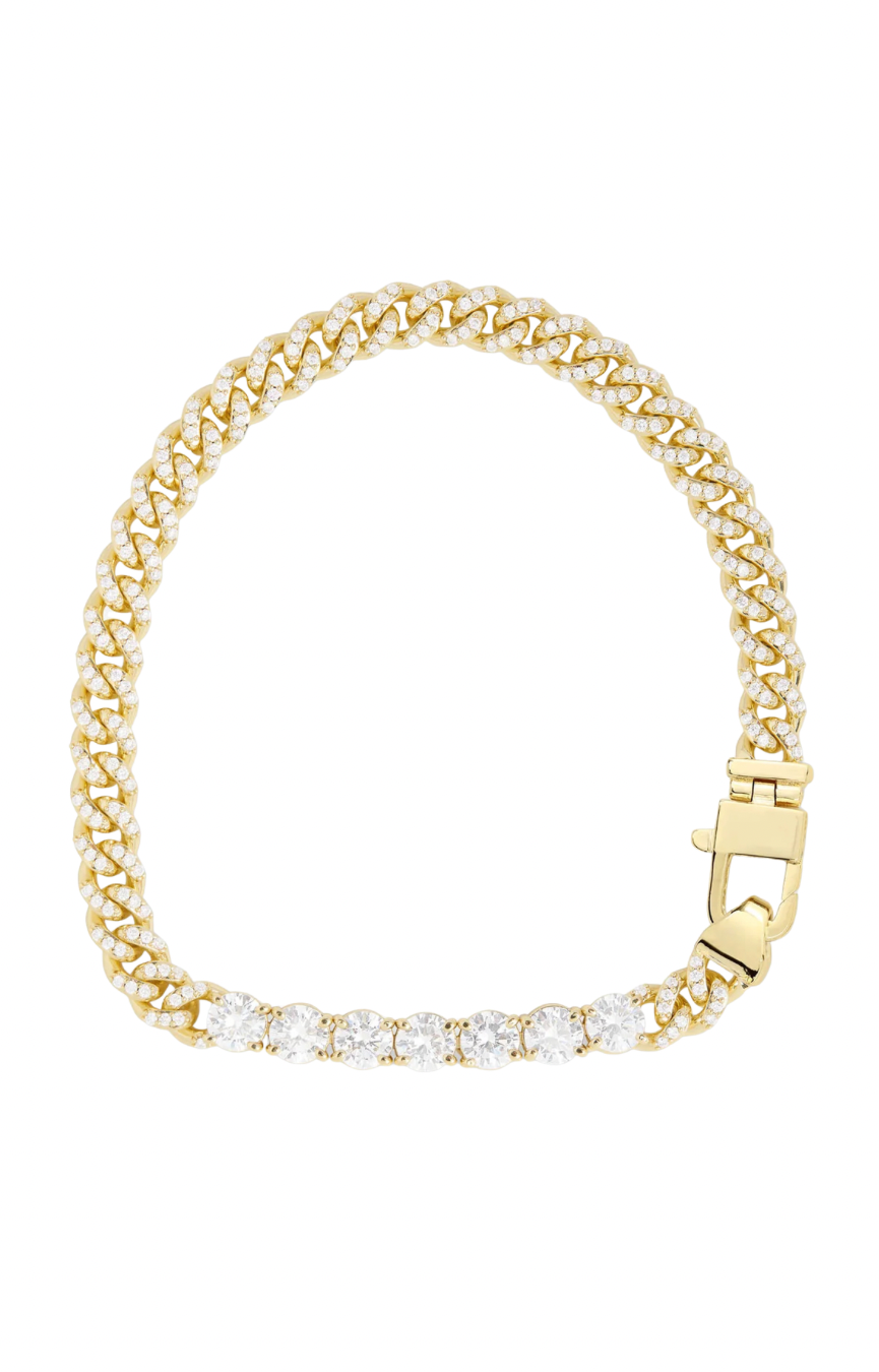 Pave Julian Loves Diamonds Bracelet