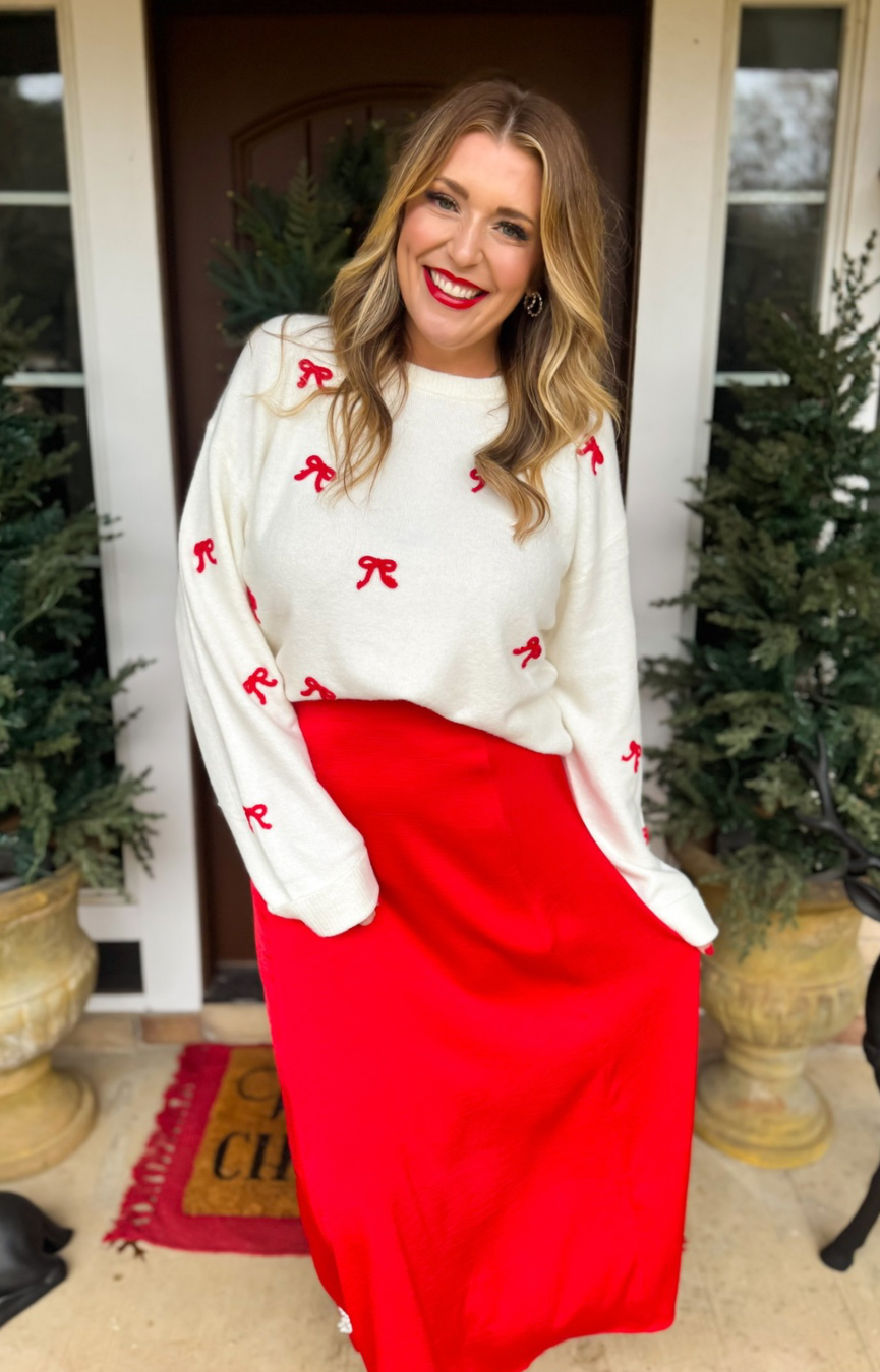 Tie The Ribbon Sweater