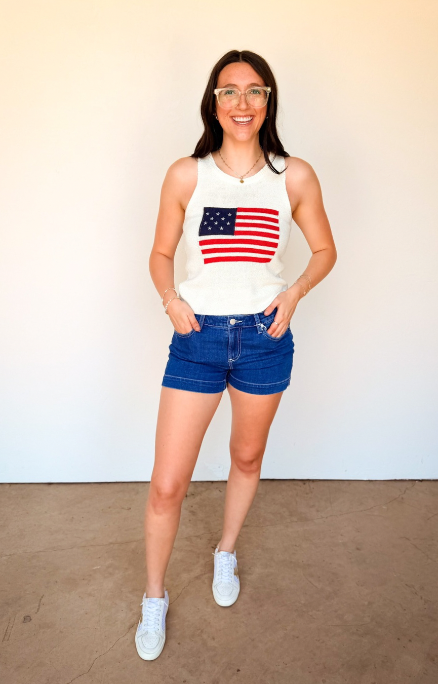 Gigi MR Short- Dreamscape Wash