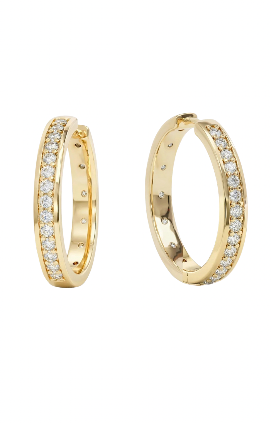 Ashley Infinity Reversible 1” Hoops