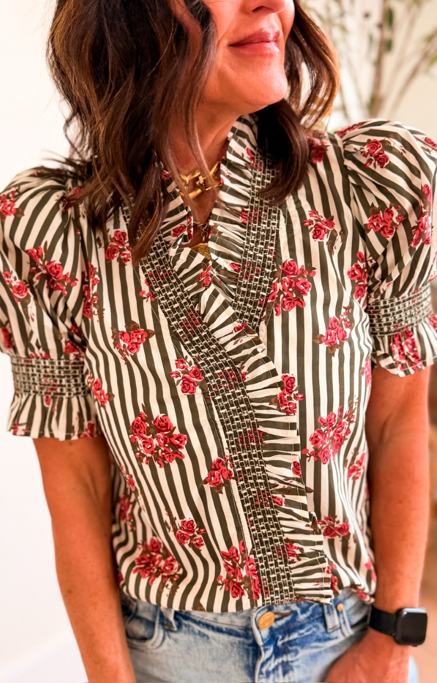 Vintage Bloom Top