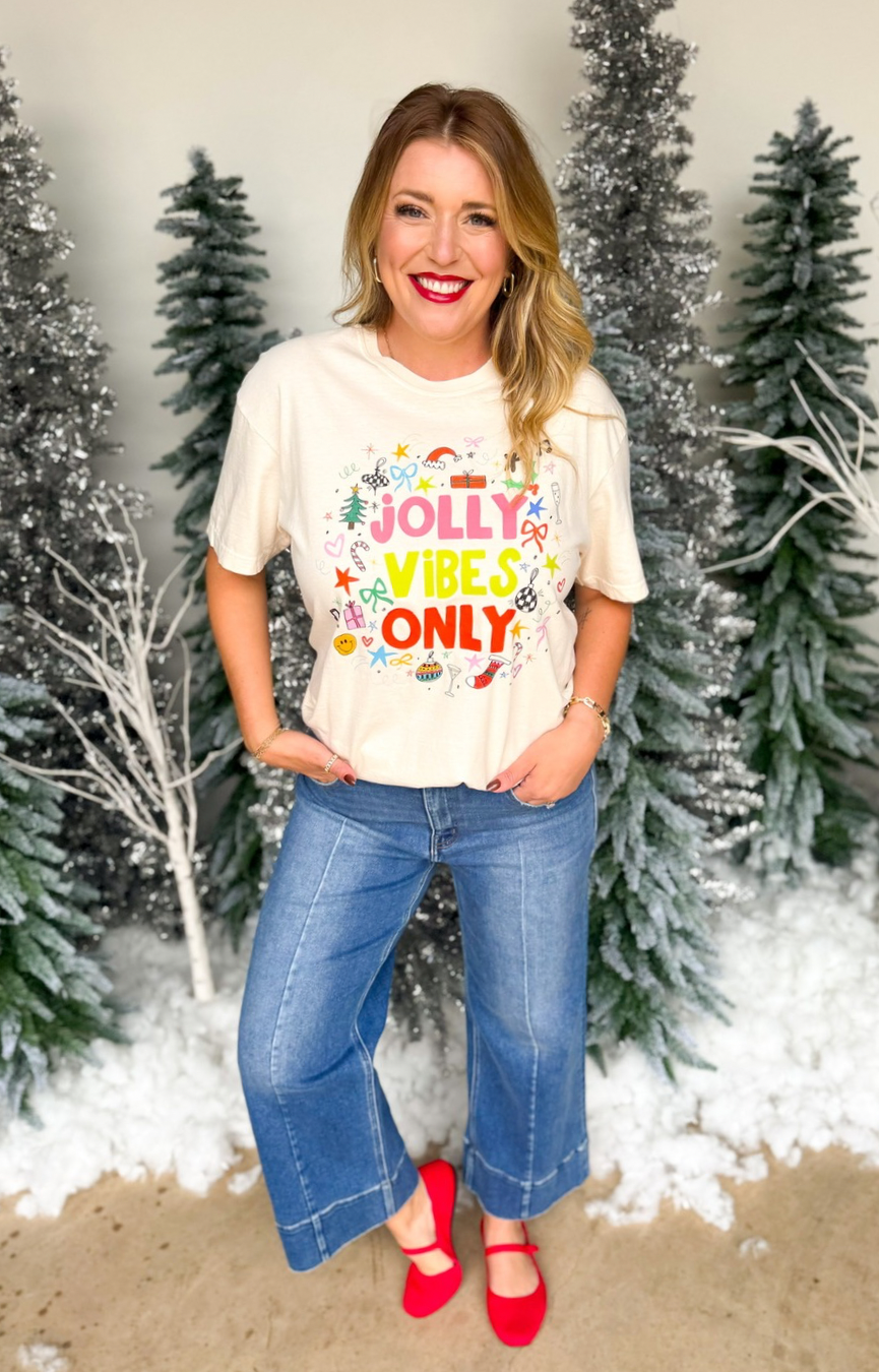 Jolly Vibes Only Tee
