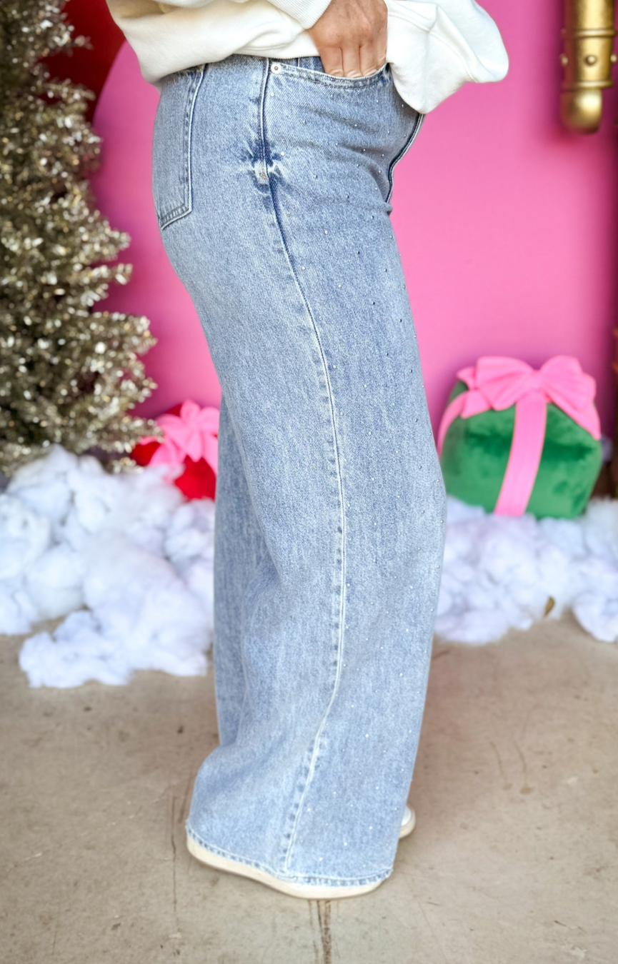 Twinkle Far Out HR Wide Leg Jeans