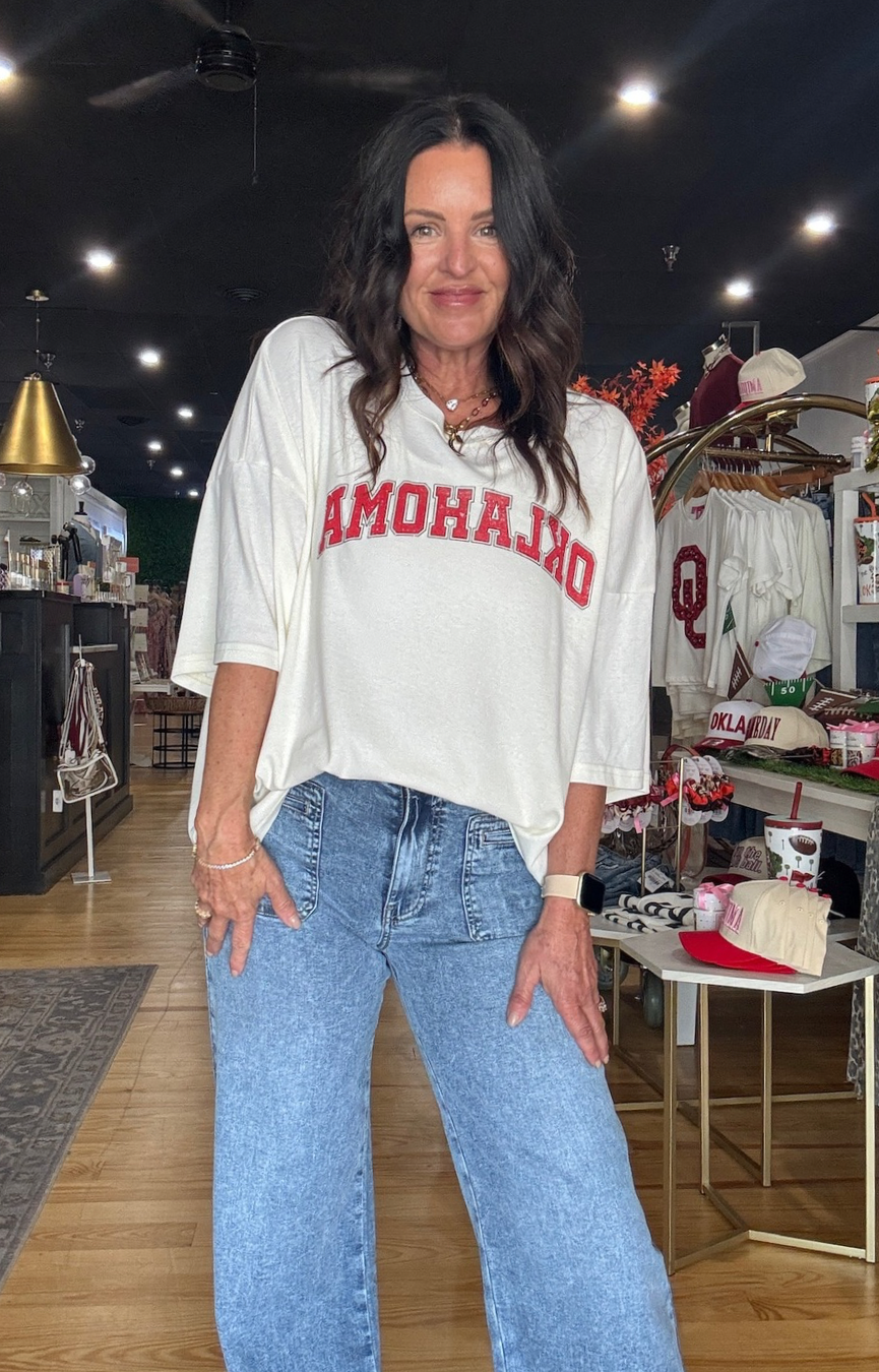 Oklahoma O/S Tee