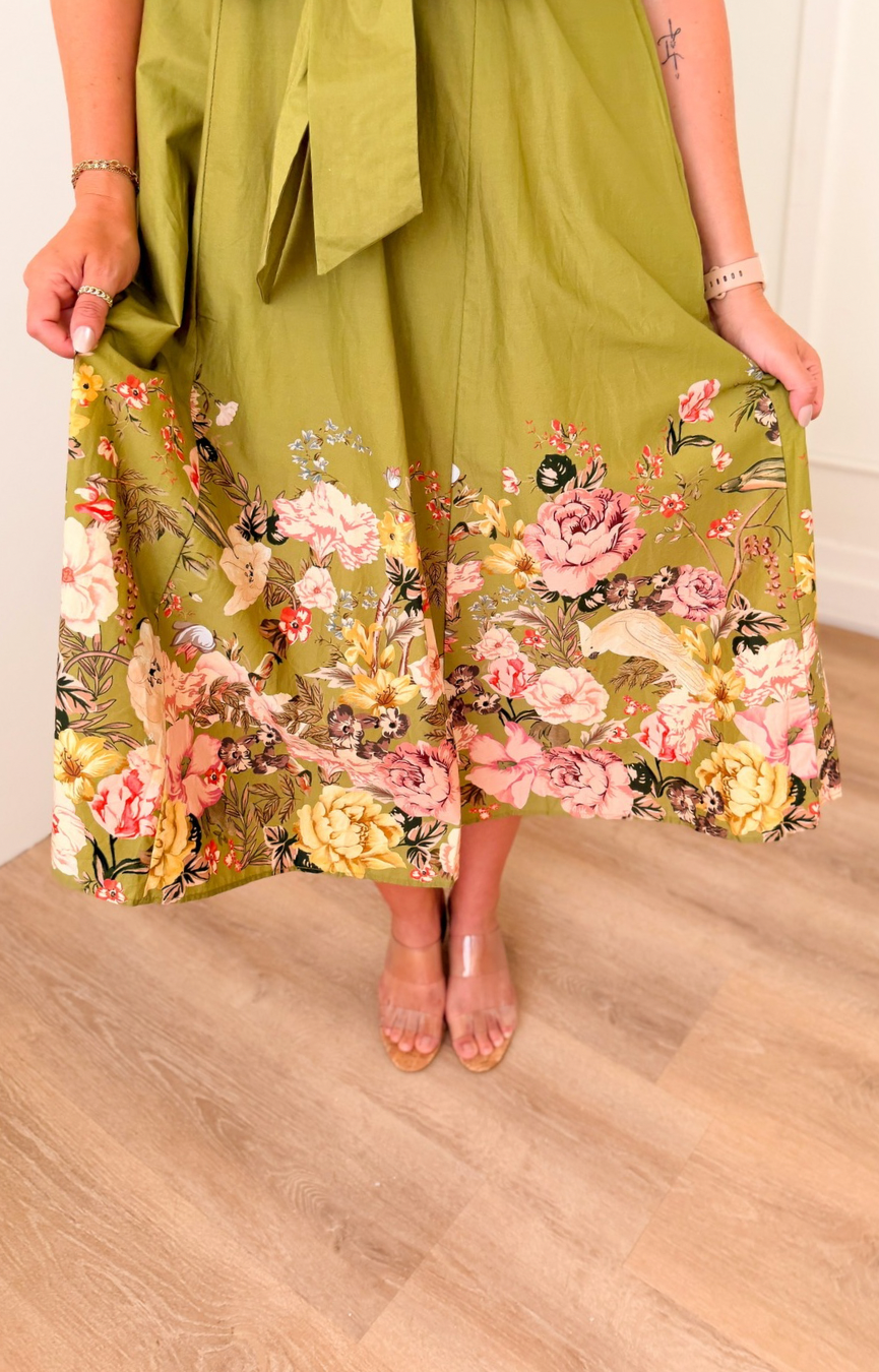 Olive Grove Dress