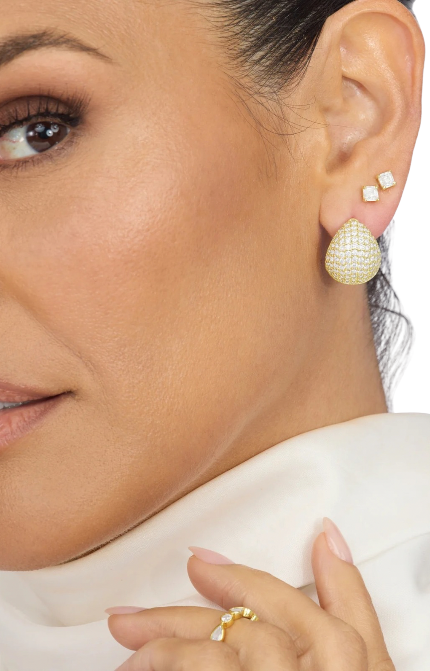 Norah Pave Earrings