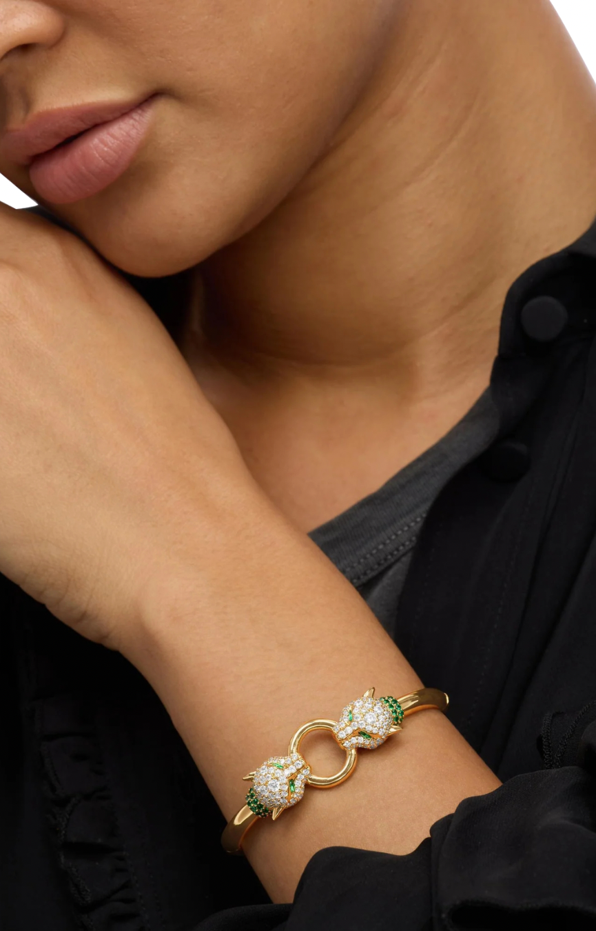 Jaguar Cuff Bracelet